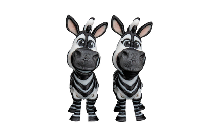 Casal de Zebras Articuladas
