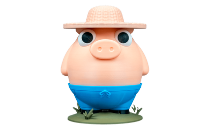 Cofrinho de Porquinho Fazendeiro