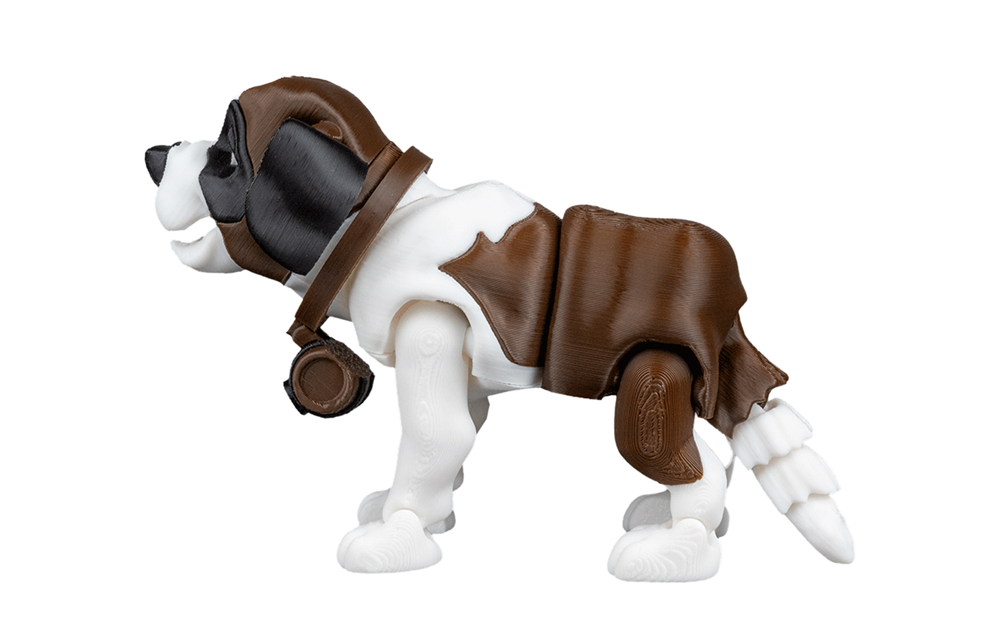 Cachorro São Bernardo Articulado