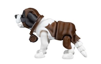 Cachorro São Bernardo Articulado