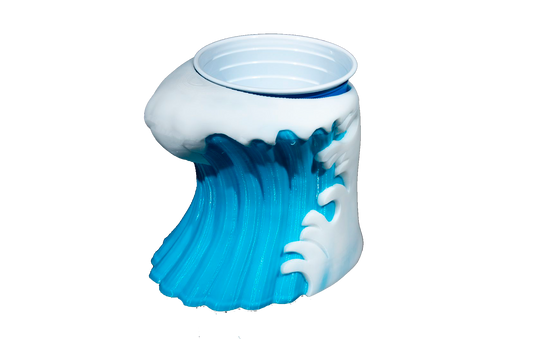 Suporte de Latinha/Copo - Tsunami
