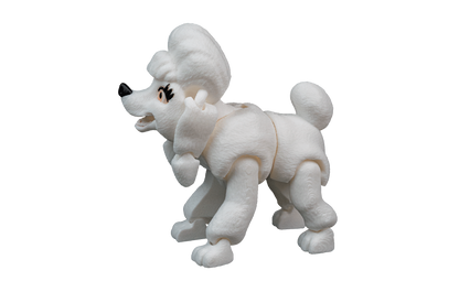 Cachorro Poodle Articulado