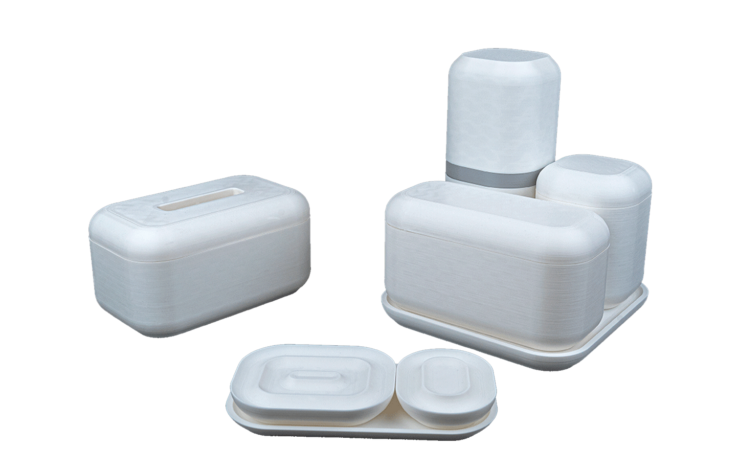 Kit de Organização para Banheiro - Pureza
