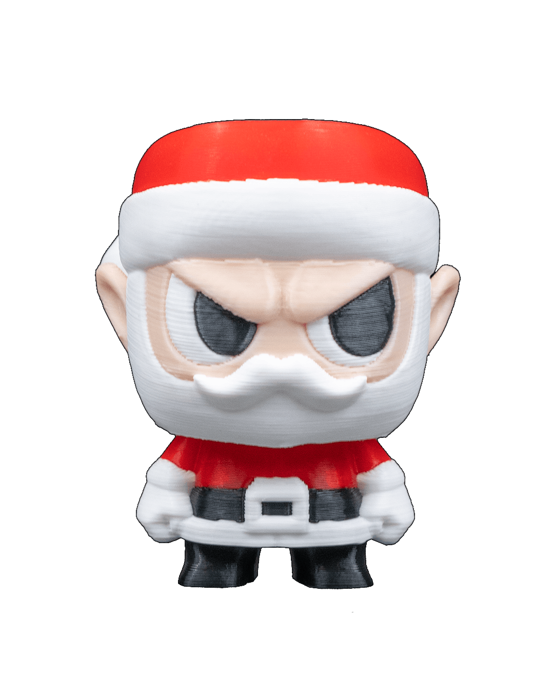 Chaveiro e Enfeite de Árvore - Papai Noel Bravo