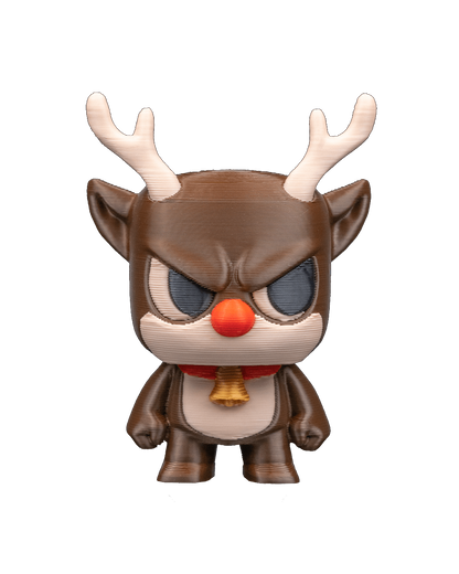 Chaveiro e Enfeite de Árvore - Rena Brava