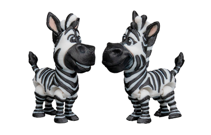 Casal de Zebras Articuladas