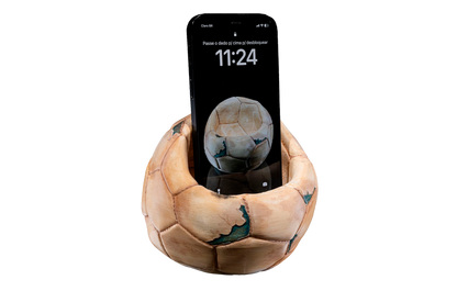 Apoio de Celular - Bola de Futebol Vintage