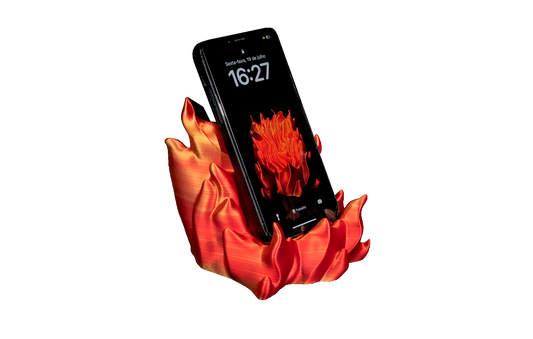 Apoio de Celular - Aura Flamejante