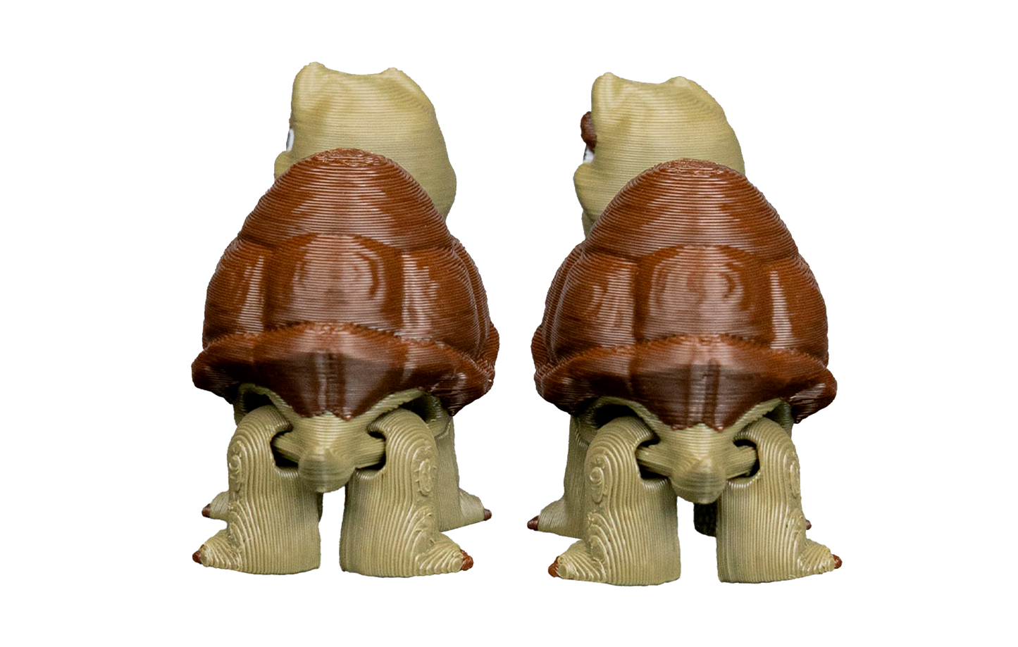 Casal de Tartarugas Articuladas