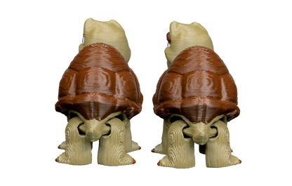 Casal de Tartarugas Articuladas