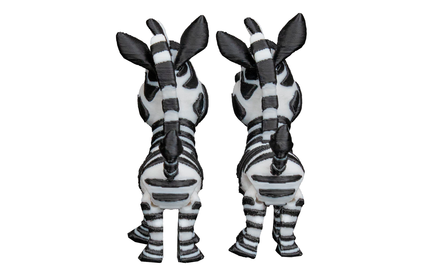 Casal de Zebras Articuladas