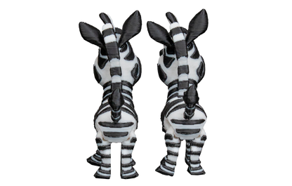 Casal de Zebras Articuladas