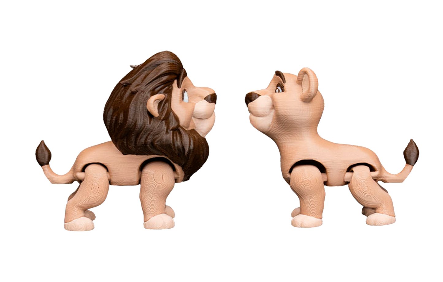 Casal de Leões Articulados