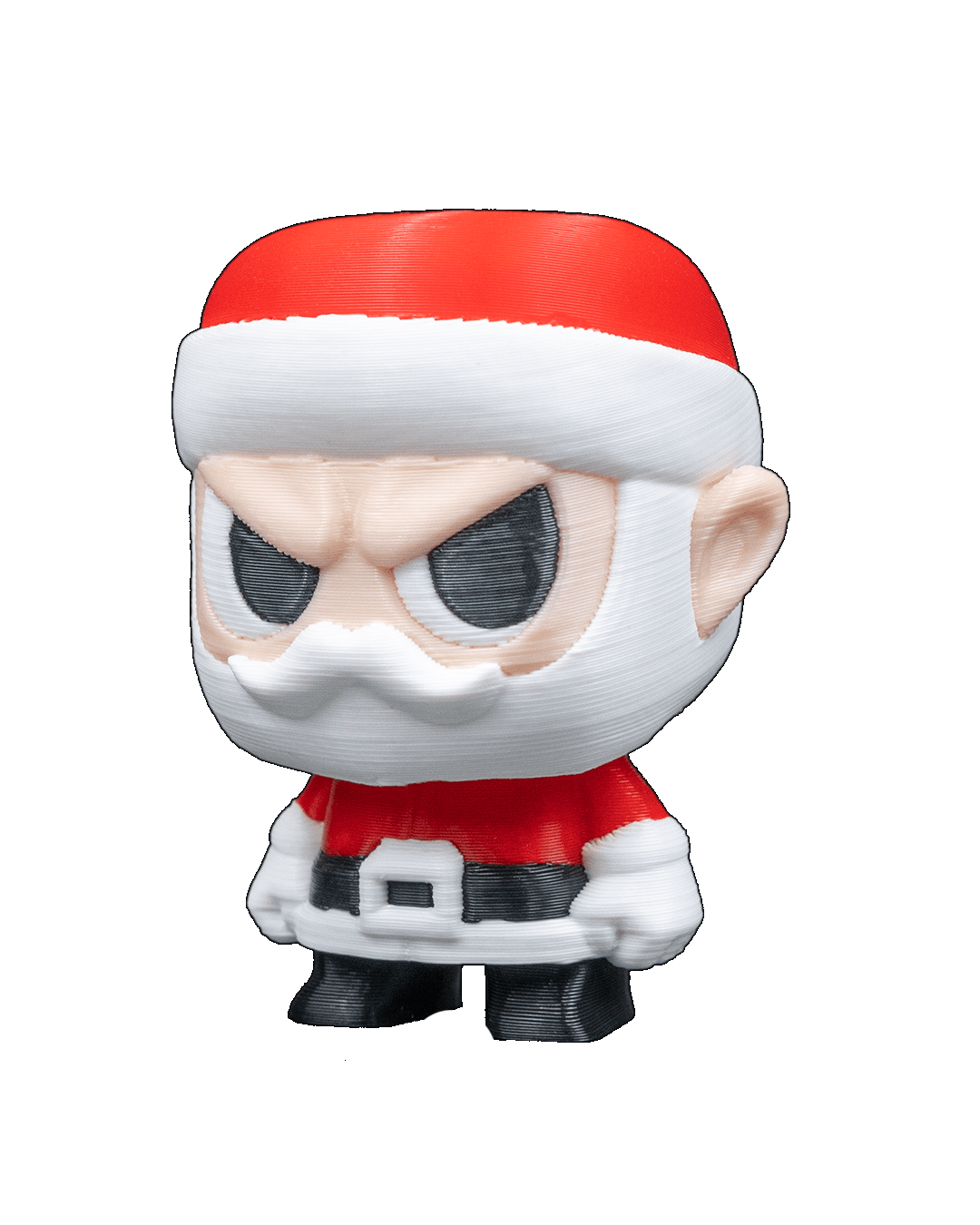 Chaveiro e Enfeite de Árvore - Papai Noel Bravo