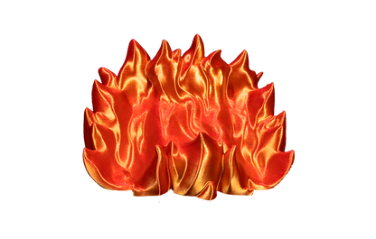 Suporte de Controle de Videogame - Aura Flamejante