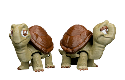 Casal de Tartarugas Articuladas