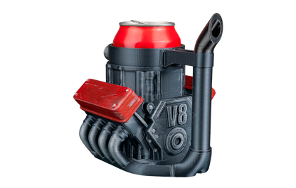 Suporte de Latinha/Copo - Motor V8