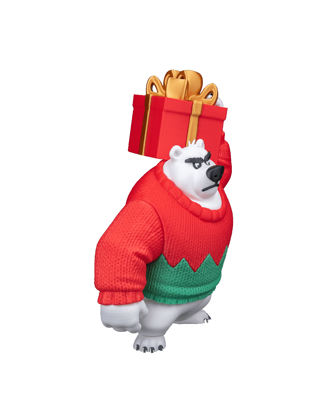 Decoração de Natal - Urso Protetor