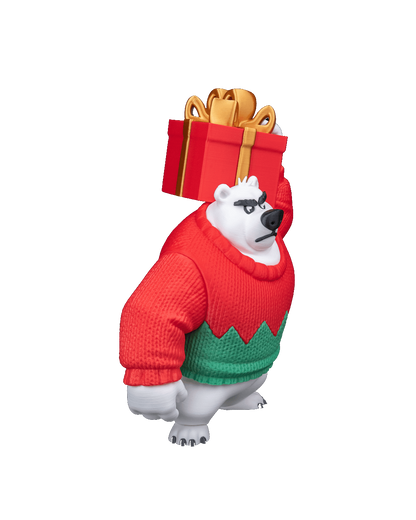 Decoração de Natal - Urso Protetor
