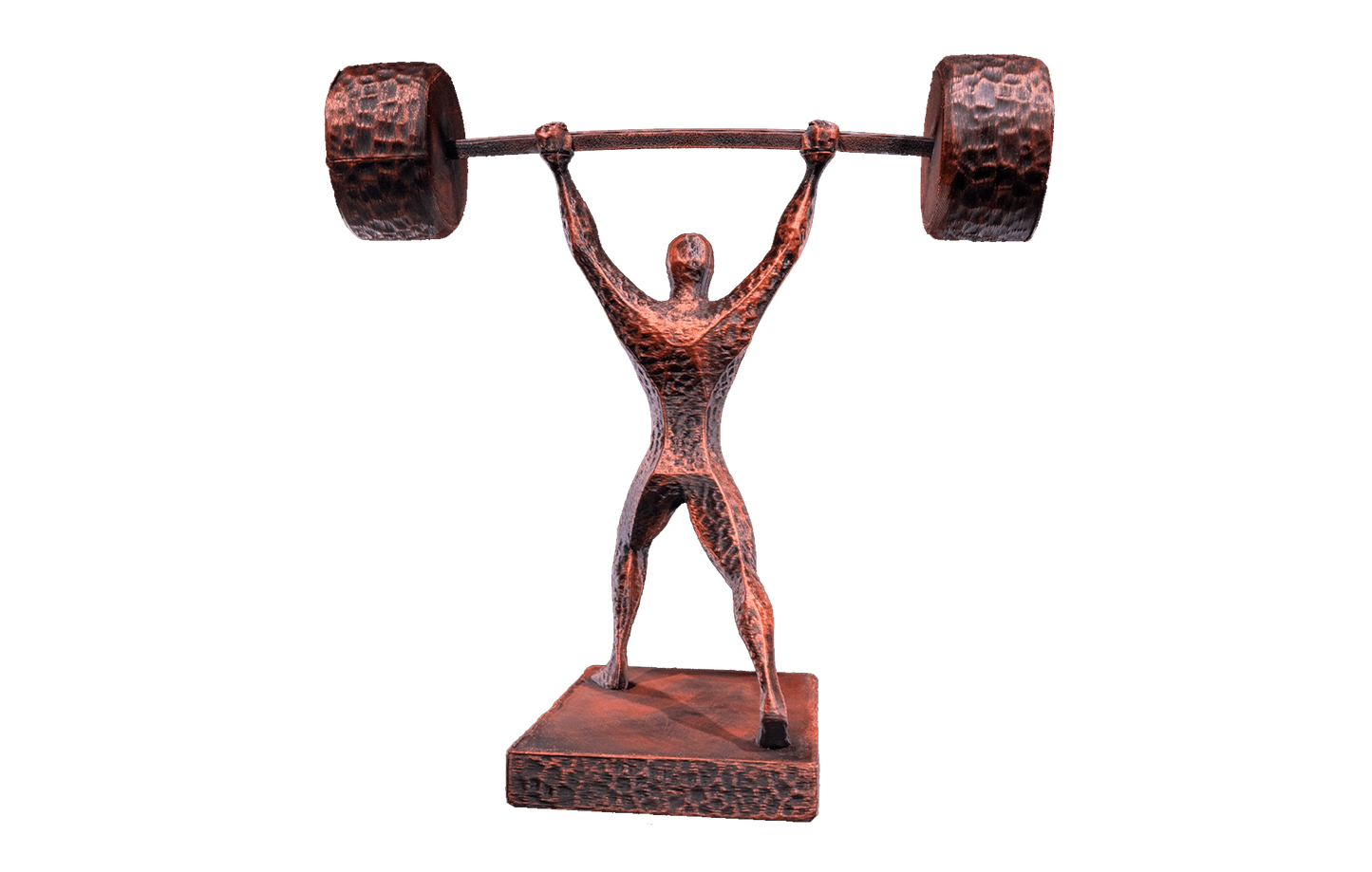 Escultura Minimalista - Levantamento de Peso
