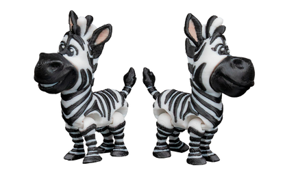 Casal de Zebras Articuladas