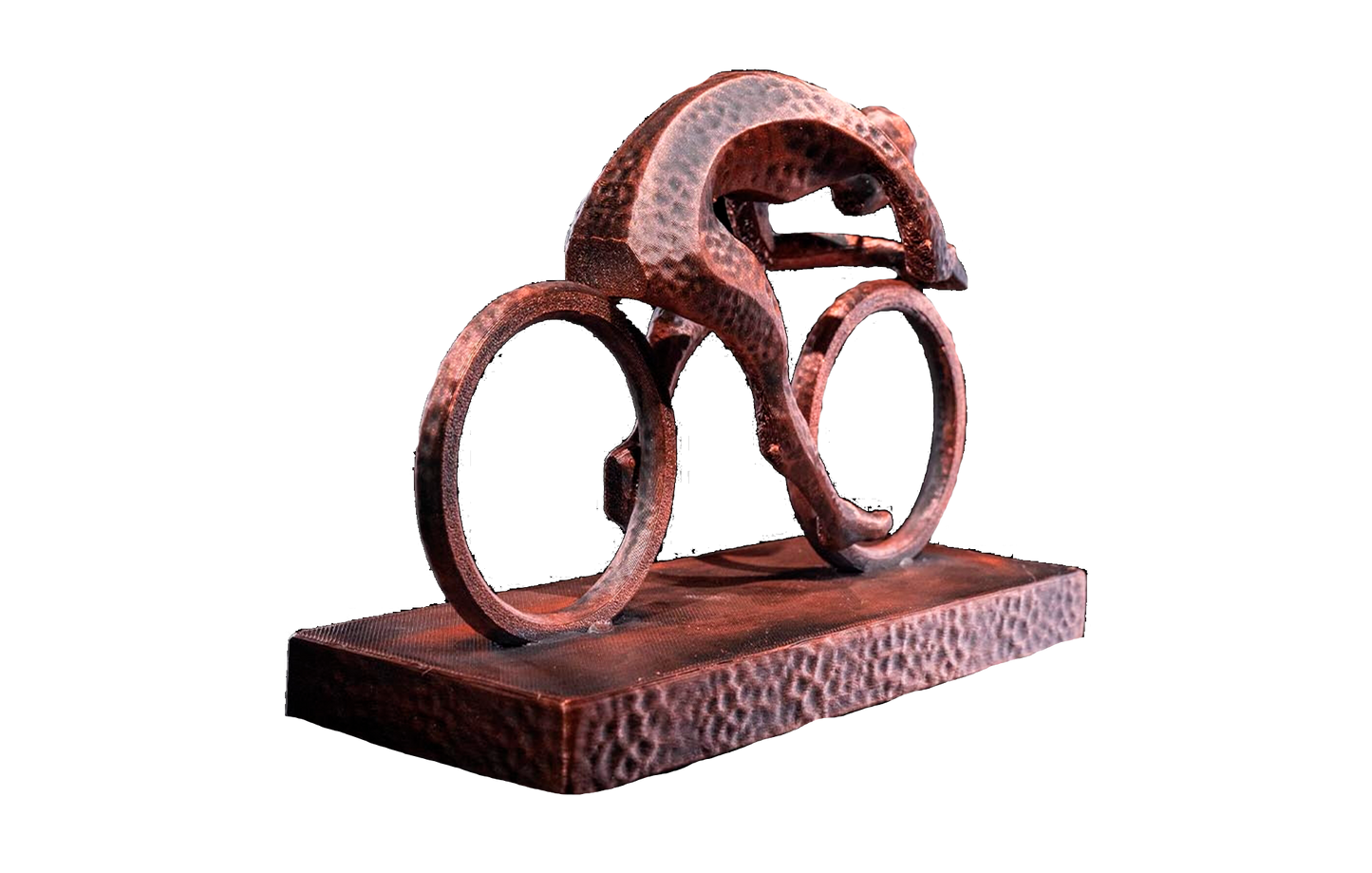 Escultura Minimalista - Ciclismo