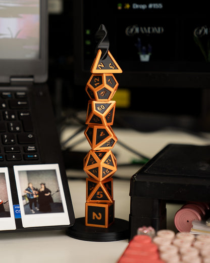 Fidget Toy - Torre de Dados Deslizantes