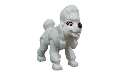 Cachorro Poodle Articulado