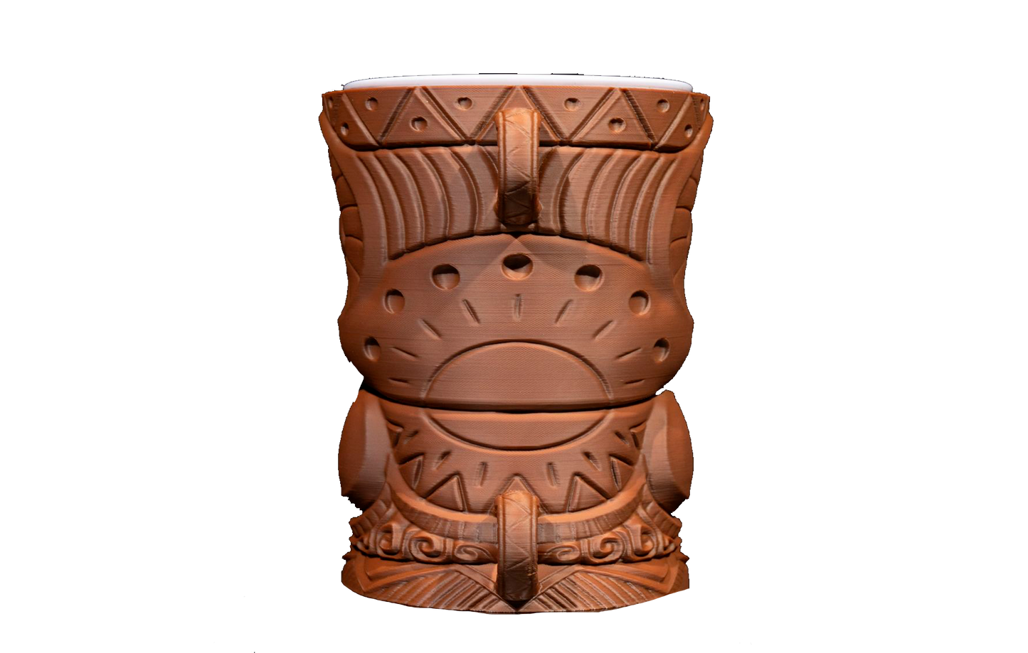 Suporte de Latinha/Copo - Tiki Tohua