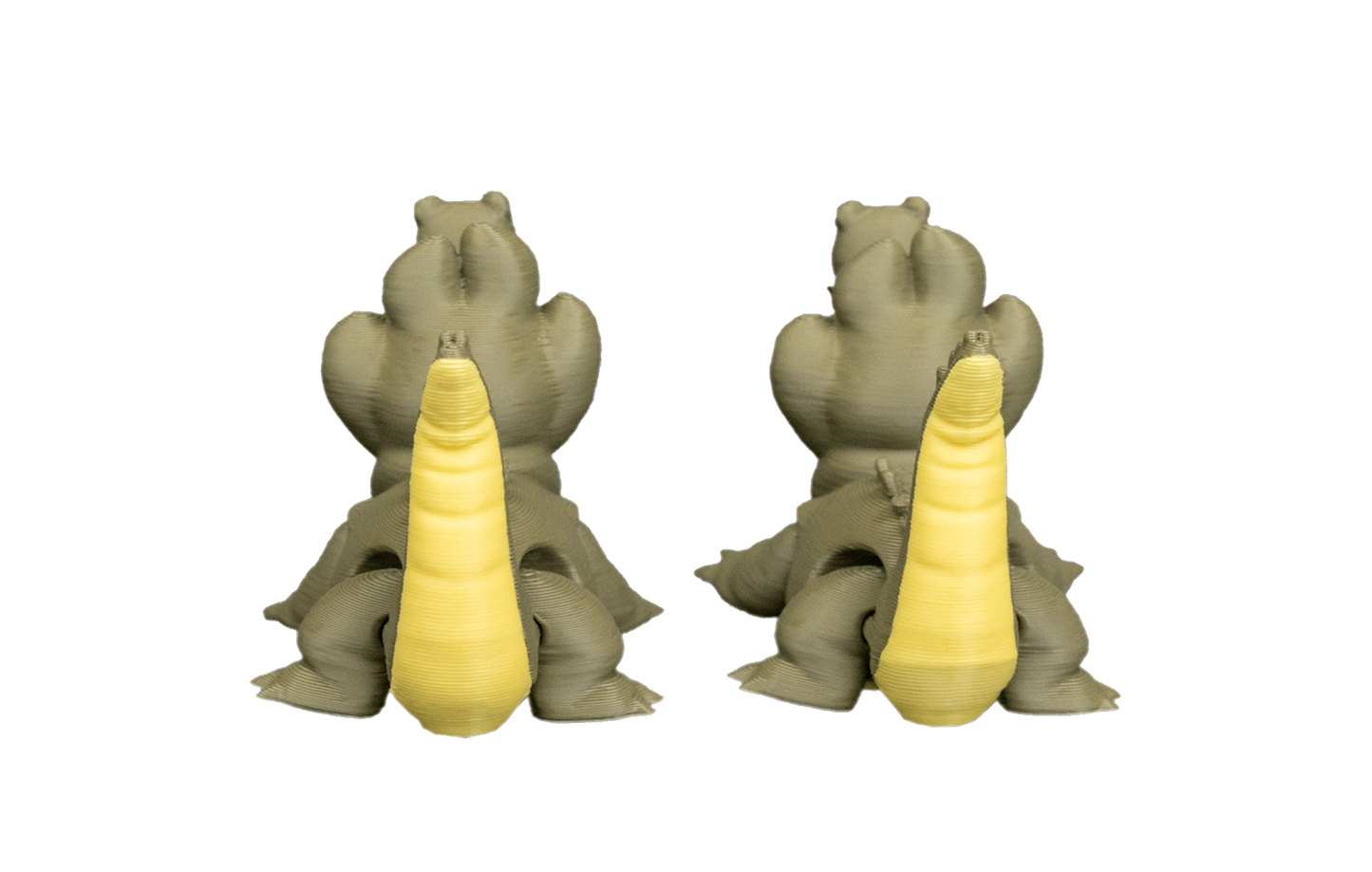Casal de Crocodilos Articulados