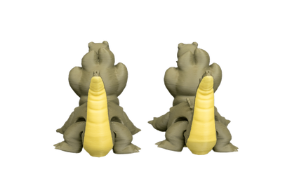 Casal de Crocodilos Articulados