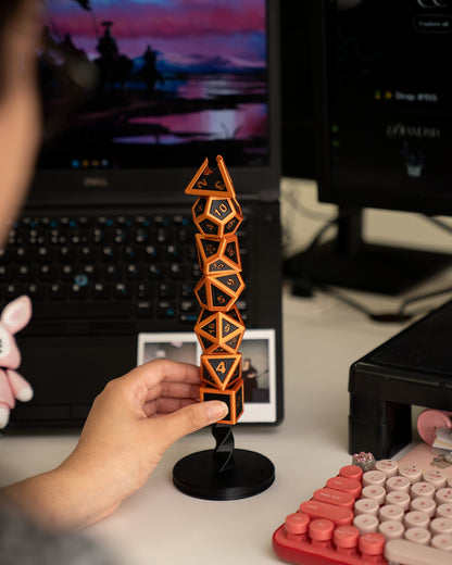 Fidget Toy - Torre de Dados Deslizantes