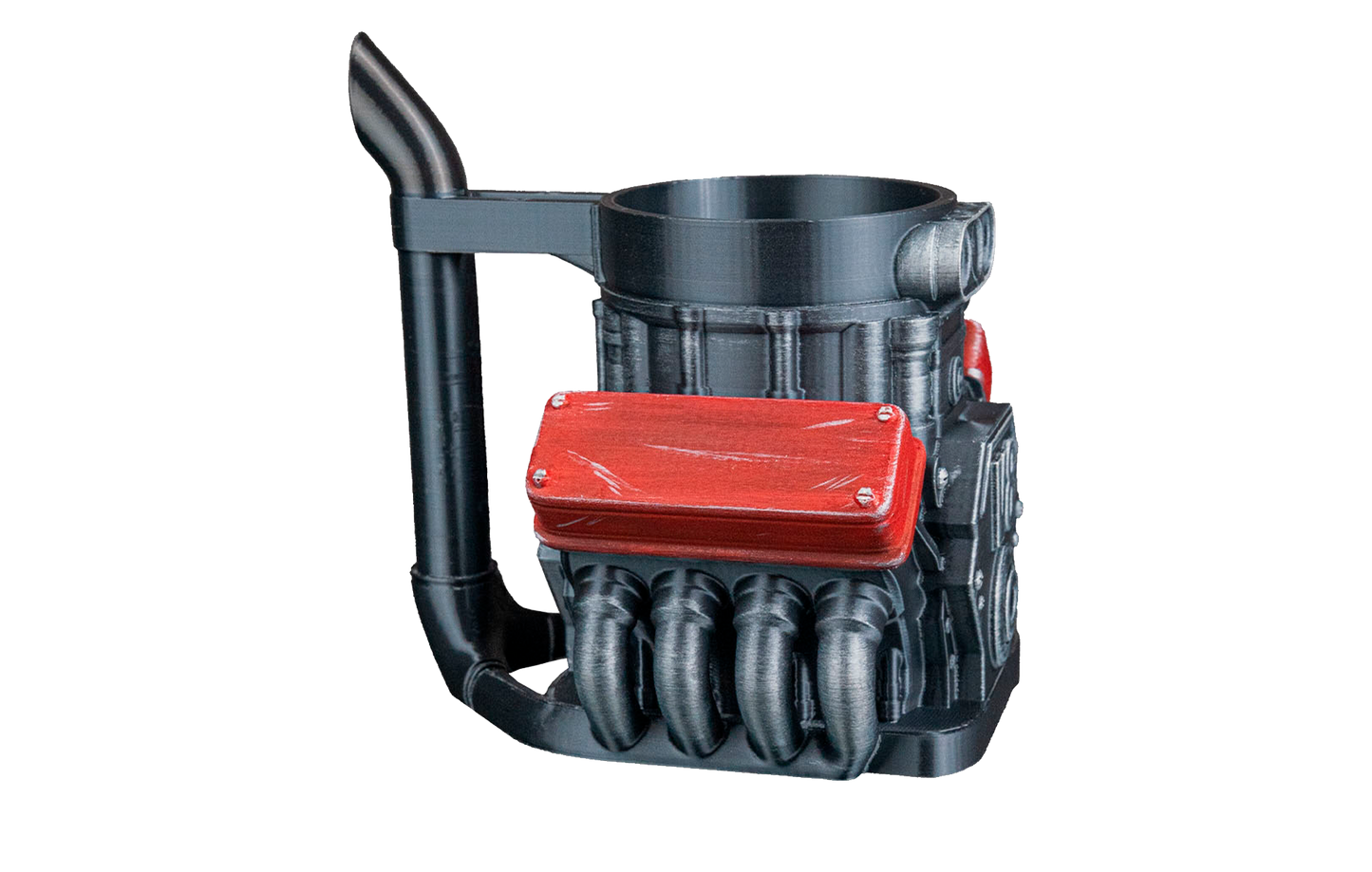 Suporte de Latinha/Copo - Motor V8