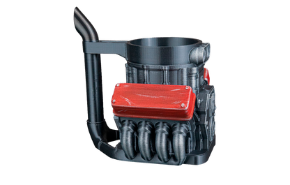 Suporte de Latinha/Copo - Motor V8