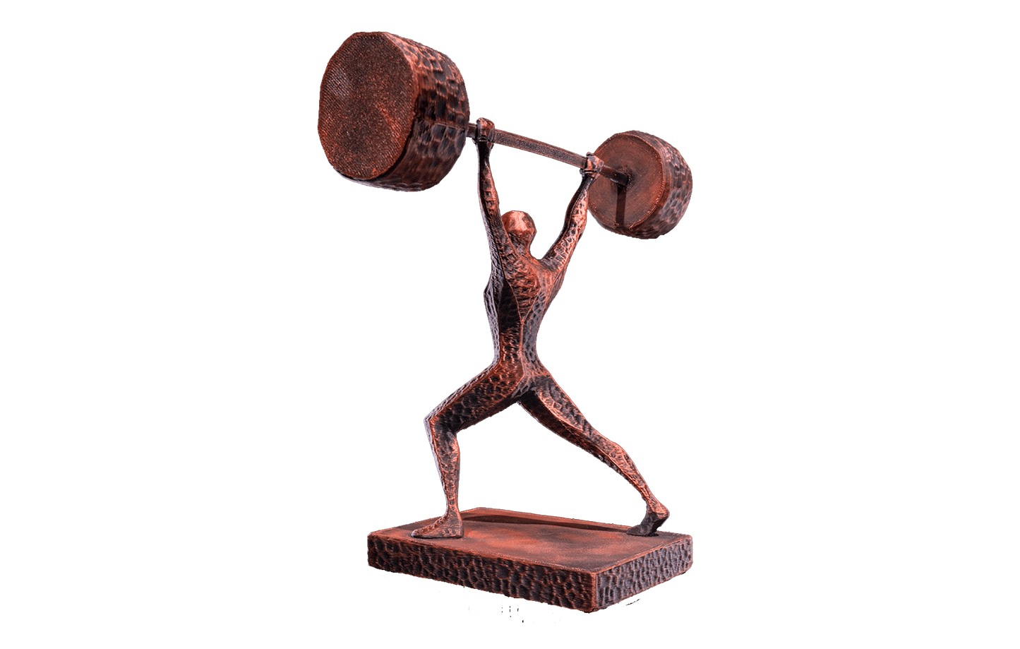 Escultura Minimalista - Levantamento de Peso