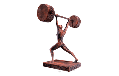Escultura Minimalista - Levantamento de Peso