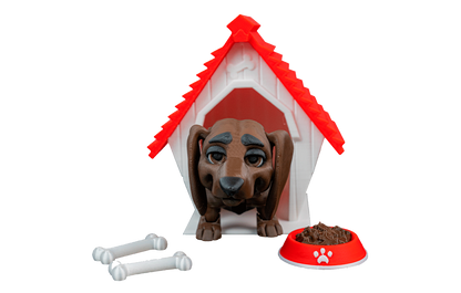 Cachorro Dachshund Articulado