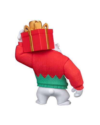 Decoração de Natal - Urso Protetor