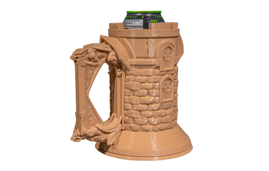Suporte de Latinha/Copo - Castelo Medieval