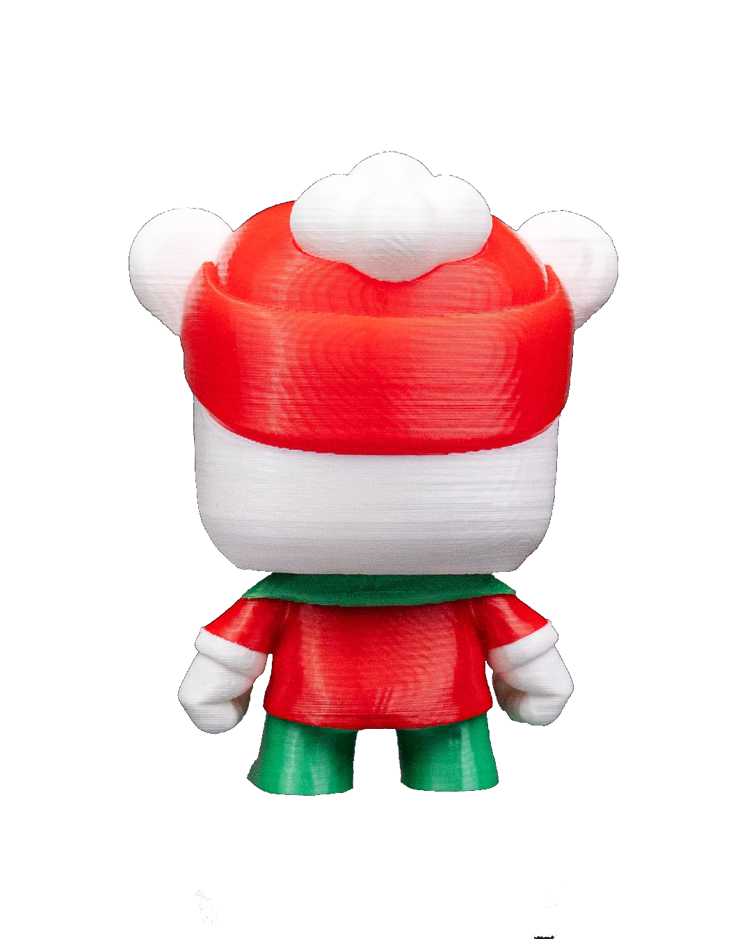 Chaveiro e Enfeite de Árvore - Urso Polar Bravo