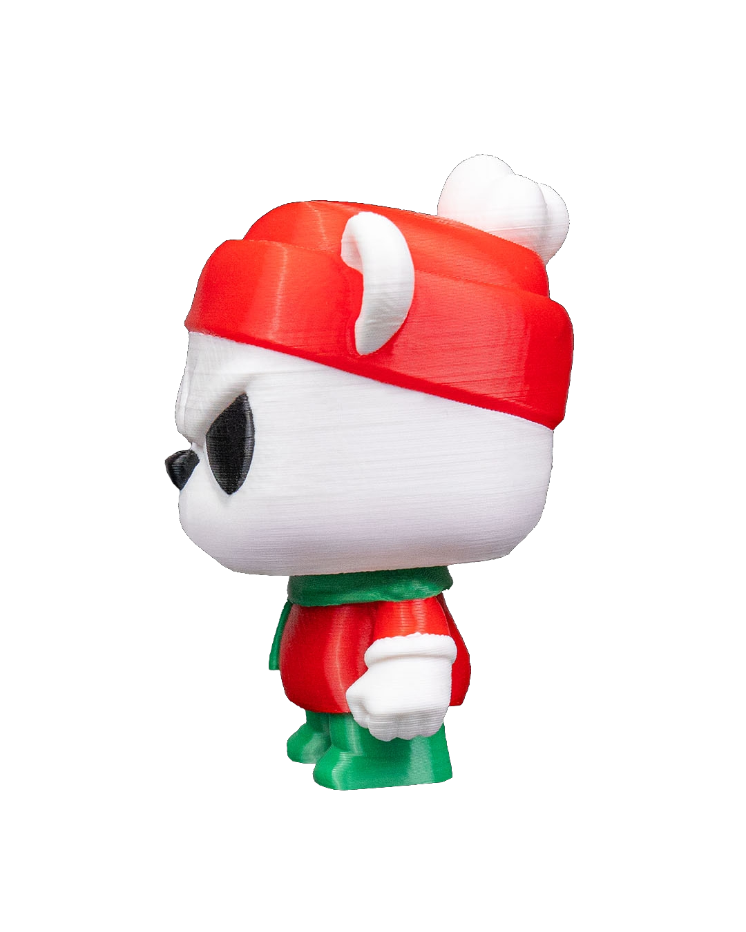 Chaveiro e Enfeite de Árvore - Urso Polar Bravo