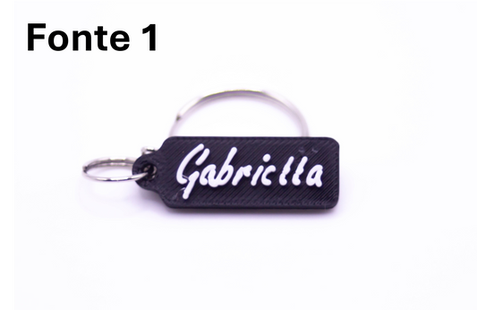 [CUSTOMIZÁVEL] Chaveiro com Nome