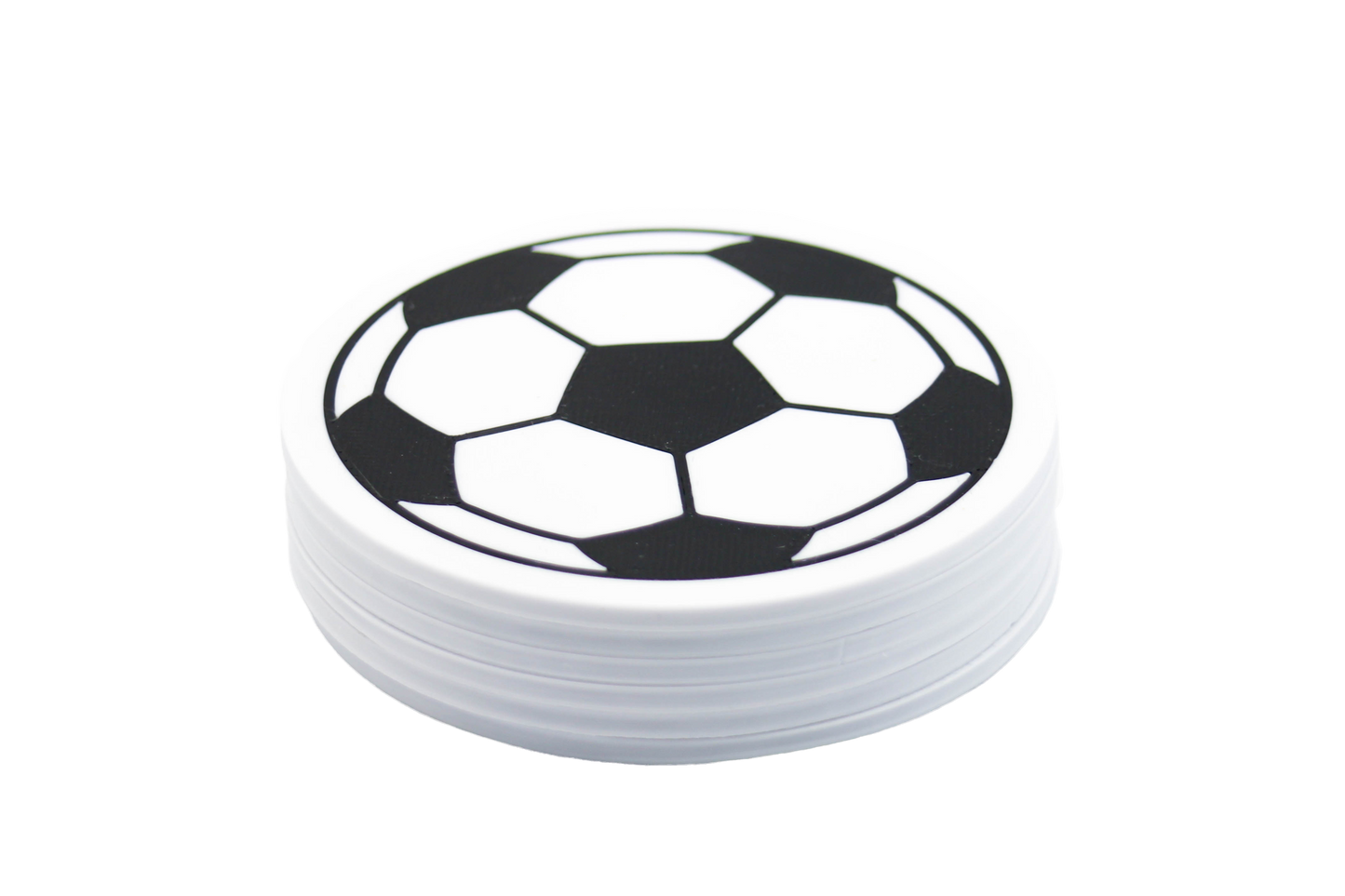 Porta copos de bola de futebol