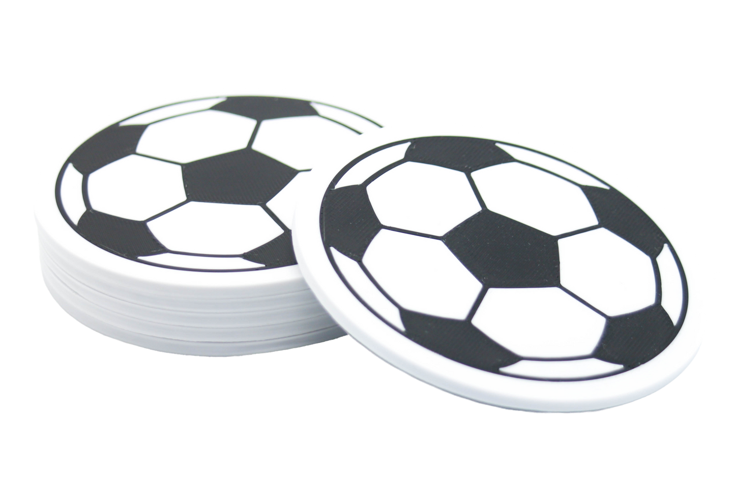 Porta copos de bola de futebol
