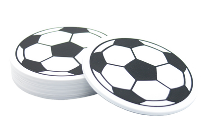 Porta copos de bola de futebol