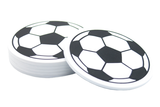 Porta copos de bola de futebol