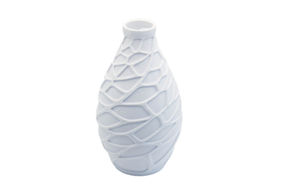 Vaso Esculpido com Silhueta Elegante