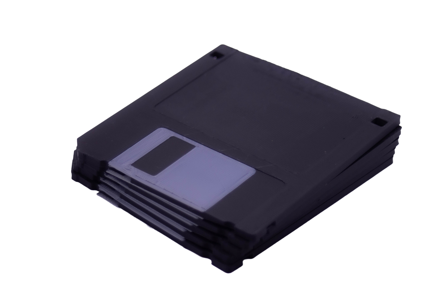 Porta copos com Design de Disquetes