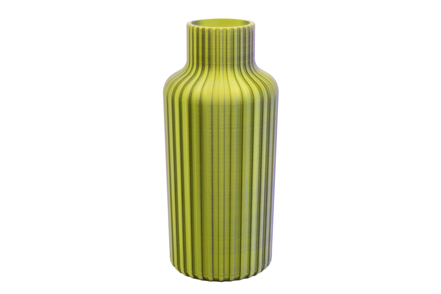 Vaso Cilindrico com Entalhes
