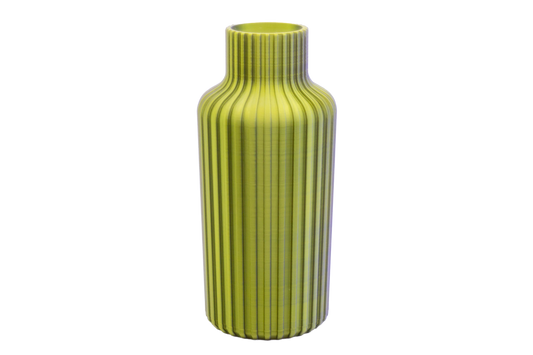 Vaso Cilindrico com Entalhes
